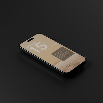 iPhone 15 128GB Noir